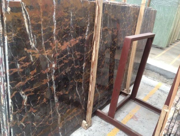 Factory Price Afghanistan Black Portoro Marble (2)