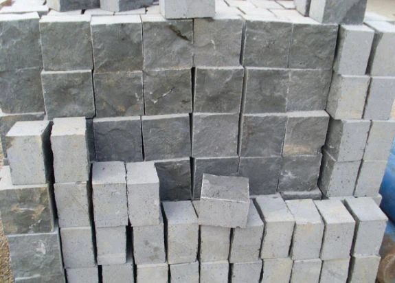 large black pebbles