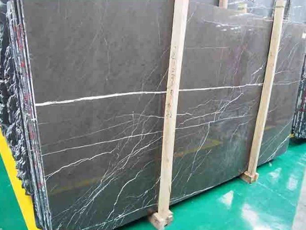 Iranian Armani Grey Marble Slabs(001)