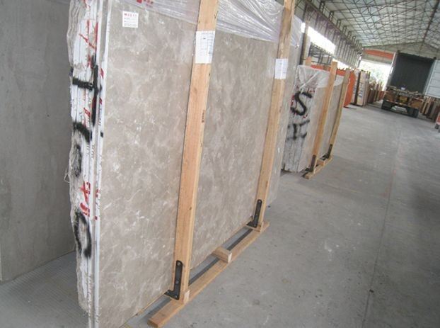 Polished Bosy Grey Marble Gangsaw Slab