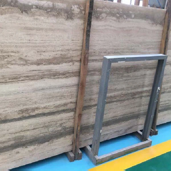 Persian Silver Travertine Slab