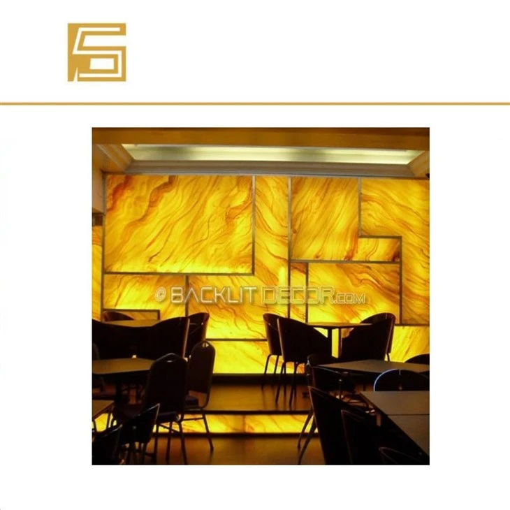 Led Lumi Stone Panels For Decoration