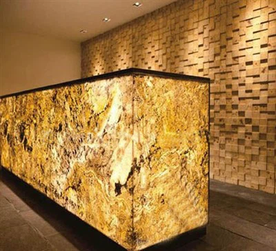 Backlit Stone for Counter