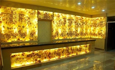 New Design LED Marble Sample Lumi Stone Light